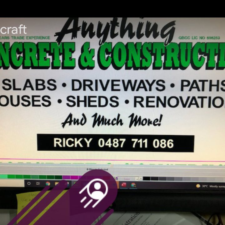 Anything Concrete & Construction logo
